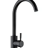Смеситель для кухни Orange Steel M99-009b черный Смеситель для кухни Orange Steel M99-009b черный