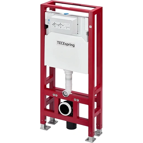 Инсталляция для унитаза TECE TECEspring S500393 с двойной рамой Инсталляция для унитаза TECE TECEspring S500393 с двойной рамой