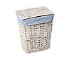 Корзина для белья WasserKRAFT Lippe WB-450-L белый