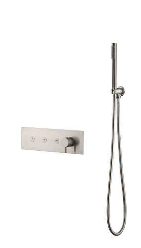 Смеситель для ванны Boheme FUSION 130-SYS-NB Nikel Brush Смеситель для ванны Boheme FUSION 130-SYS-NB Nikel Brush