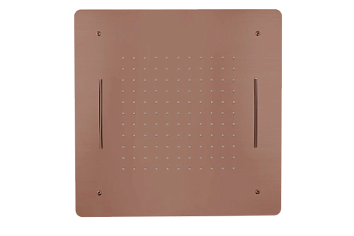 Верхний душ Boheme 428-BRB 2-х функциональный из нержавеющей стали Brushed Bronze Верхний душ Boheme 428-BRB 2-х функциональный из нержавеющей стали Brushed Bronze