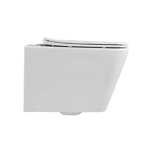 Унитаз подвесной CHARUS ALVA RIMLESS EWC700-114W безободковый, c легкосъемным сиденьем, с функцией микролифт Унитаз подвесной CHARUS ALVA RIMLESS EWC700-114W безободковый, c легкосъемным сиденьем, с функцией микролифт