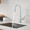 Смеситель для кухни GROHE Veletto, C-образный высокий выдвижной излив, хром (30419000) Смеситель для кухни GROHE Veletto, C-образный высокий выдвижной излив, хром (30419000)