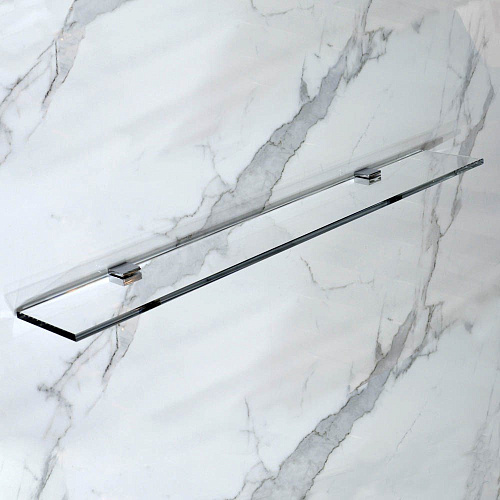 Полка STWORKI Glass Shelf 60 полкодержатели хром 440735 Полка STWORKI Glass Shelf 60 полкодержатели хром 440735