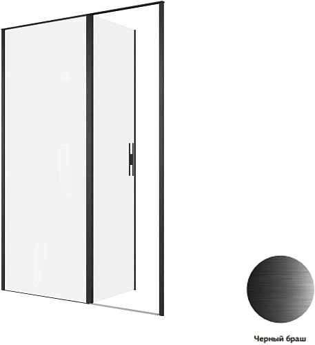 Душевая дверь Allen Brau Priority 140 3.31036.BBA черный браш Душевая дверь Allen Brau Priority 140 3.31036.BBA черный браш