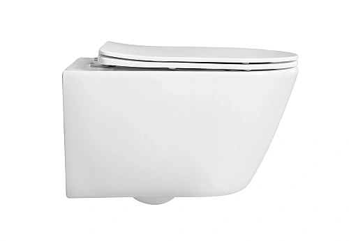 Унитаз подвесной Aquatek БЕТТА AQ1253W-00 530x360x345 безободковый тонкое сиденье Soft Close Унитаз подвесной Aquatek БЕТТА AQ1253W-00 530x360x345 безободковый тонкое сиденье Soft Close