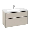 Тумба под раковину Villeroy &amp; Boch Subway 3.0 Cashmere Grey / Cashmere Grey C57001VN