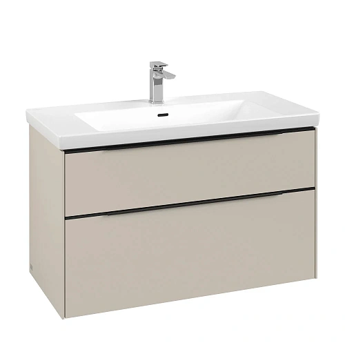 Тумба под раковину Villeroy & Boch Subway 3.0 Cashmere Grey / Cashmere Grey C57001VN Тумба под раковину Villeroy & Boch Subway 3.0 Cashmere Grey / Cashmere Grey C57001VN