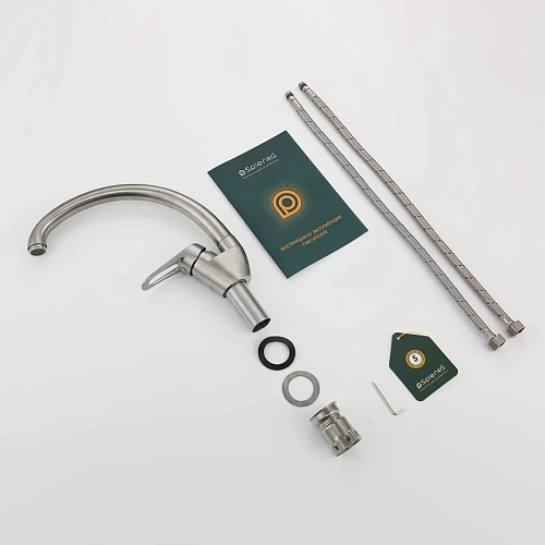 Смеситель для кухни Splenka S202.41.05, сатин Смеситель для кухни Splenka S202.41.05, сатин