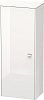 Картинка анонса товара «шкаф-пенал duravit brioso br1311l1022 52 см белый глянцевый»