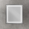 Зеркало BelBagno SPC-KRAFT-700-800-SENS-NERO 700x800x32 мм с подсветкой и сенсорным выключателем Зеркало BelBagno SPC-KRAFT-700-800-SENS-NERO 700x800x32 мм с подсветкой и сенсорным выключателем
