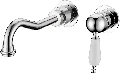 Смеситель для раковины Boheme Tradizionale Cromo 267 встроенный Смеситель для раковины Boheme Tradizionale Cromo 267 встроенный