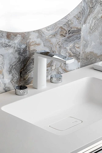 Столешница Armadi Art ROMBO corian 120 белая 776-120-W Столешница Armadi Art ROMBO corian 120 белая 776-120-W