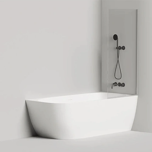 Шторка на ванну Salini ATRIO прозрачное (silver) 22101S Шторка на ванну Salini ATRIO прозрачное (silver) 22101S