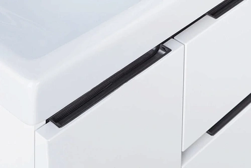 Тумба под раковину Aquaton Рене 60 белый, грецкий орех 1A222101NRC80 Тумба под раковину Aquaton Рене 60 белый, грецкий орех 1A222101NRC80