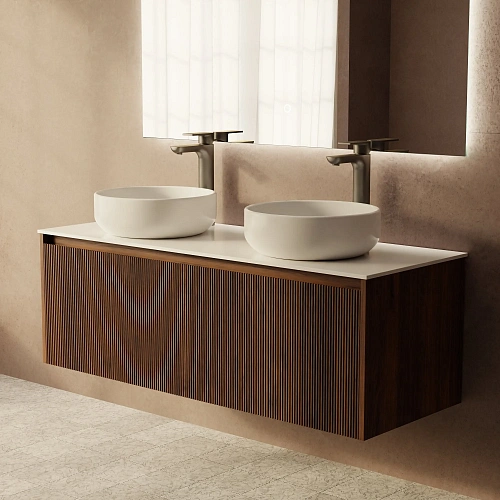 Комплект мебели ArtDecco Camilla 120 ACM12W22D3M0 черный орех Комплект мебели ArtDecco Camilla 120 ACM12W22D3M0 черный орех