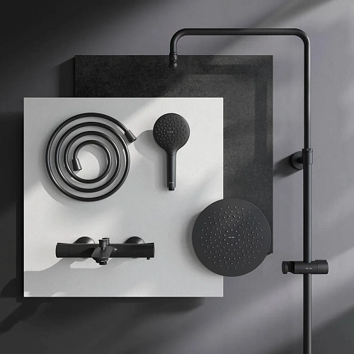 Душевая система AM.PM Like F0780522 с термостатом, верхний душ d 220 мм Душевая система AM.PM Like F0780522 с термостатом, верхний душ d 220 мм