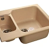 Кухонная мойка GranFest Standart S-615 K беж бежевый Кухонная мойка GranFest Standart S-615 K беж бежевый