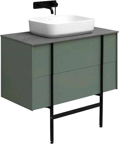 Тумба под раковину Allen Brau Reality 90 1.32006.CGM олива матовый Тумба под раковину Allen Brau Reality 90 1.32006.CGM олива матовый