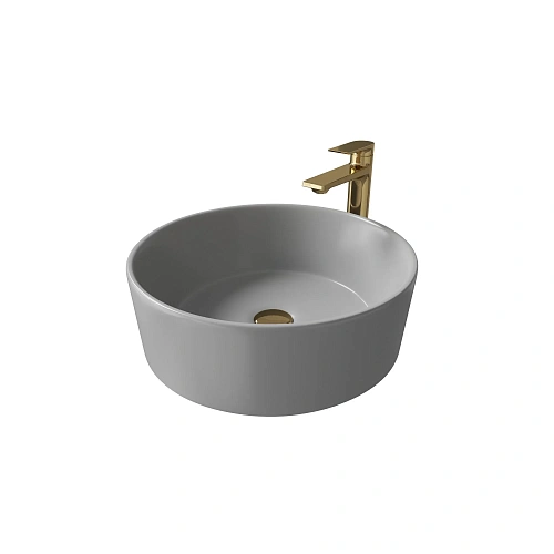 Раковина GROSSMAN Color GR-3013GM (400x400x150) темно-серая матовая Раковина GROSSMAN Color GR-3013GM (400x400x150) темно-серая матовая