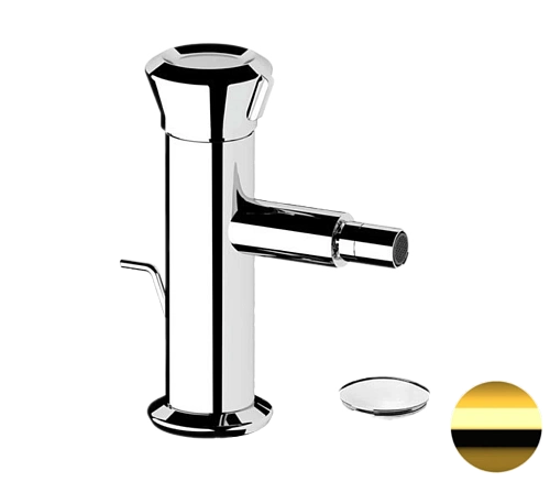 Смеситель для биде Remer Element ET20DO, золото глянцевое Смеситель для биде Remer Element ET20DO, золото глянцевое