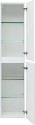 Шкаф-пенал Aquanet Эмбер 35 00330471 белый матовый Шкаф-пенал Aquanet Эмбер 35 00330471 белый матовый