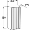 Шкаф-пенал Salini Armonia 300x450 27A.3.300.450.03, подвесной Шкаф-пенал Salini Armonia 300x450 27A.3.300.450.03, подвесной