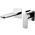 Смеситель для раковины VENTAS S 076007 скрытого монтажа, раздельный, хром глянцевый Смеситель для раковины VENTAS S 076007 скрытого монтажа, раздельный, хром глянцевый