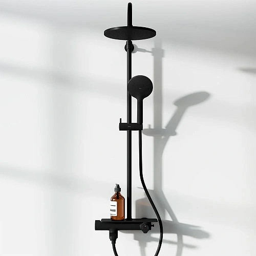 Душевая система Damixa Jupiter 977760300 черный Душевая система Damixa Jupiter 977760300 черный