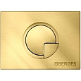Клавиша смыва BERGES NOVUM R9 золото глянец 040029 Клавиша смыва BERGES NOVUM R9 золото глянец 040029