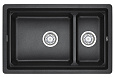 Кухонная мойка Granula KS-7304U, ЧЁРНЫЙ кухонная мойка, кварц 730х450 Кухонная мойка Granula KS-7304U, ЧЁРНЫЙ кухонная мойка, кварц 730х450