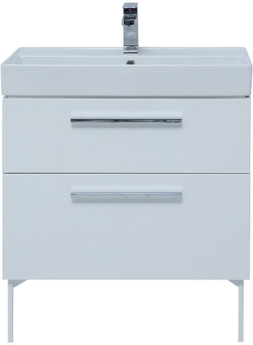 Тумба под раковину Aquanet Nova 75 белый (2 ящика) 00242262 Тумба под раковину Aquanet Nova 75 белый (2 ящика) 00242262