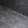 Душевой лоток AM.PM PrimeFlow W02SC-U11-090-04BM универсальный затвор Tile 90см черный матовый Душевой лоток AM.PM PrimeFlow W02SC-U11-090-04BM универсальный затвор Tile 90см черный матовый
