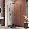 Душевой уголок CEZARES LINER-A-1-90-C-GM-R 90x90 см Душевой уголок CEZARES LINER-A-1-90-C-GM-R 90x90 см