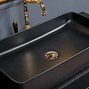 Раковина Boheme керамика прямоугольная Черная VALLESSI 873 Раковина Boheme керамика прямоугольная Черная VALLESSI 873