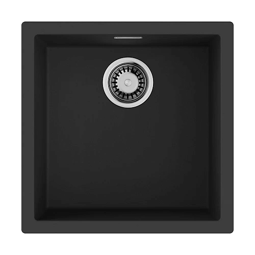 Кухонная мойка Omoikiri Yamakawa 45T-U/I-BL Tetogranit/черный 4993302 Кухонная мойка Omoikiri Yamakawa 45T-U/I-BL Tetogranit/черный 4993302