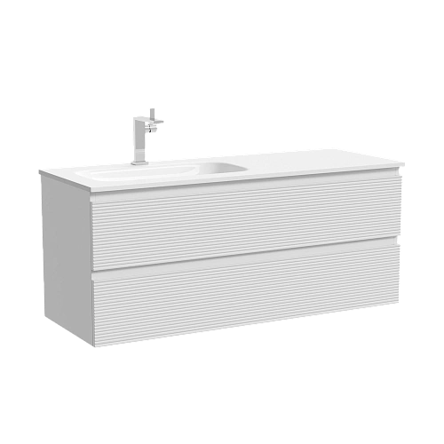 Тумба под раковину SANCOS Folk FL120LW левая 1195х445х500 Bianco подвесная Тумба под раковину SANCOS Folk FL120LW левая 1195х445х500 Bianco подвесная