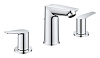 Картинка анонса товара «смеситель для раковины grohe bauedge, монтаж на три отверстия, хром (20473001)»