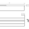 Полка Boheme Q 10947-MW белый матовый Полка Boheme Q 10947-MW белый матовый