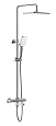 Душевая система Cersanit VIVO (A64530) термостат, 3 режима шланг 150 металл 64530 Душевая система Cersanit VIVO (A64530) термостат, 3 режима шланг 150 металл 64530