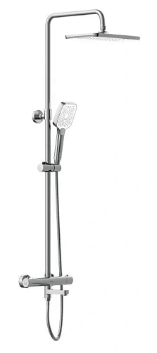 Душевая система Cersanit VIVO (A64530) термостат, 3 режима шланг 150 металл 64530 Душевая система Cersanit VIVO (A64530) термостат, 3 режима шланг 150 металл 64530