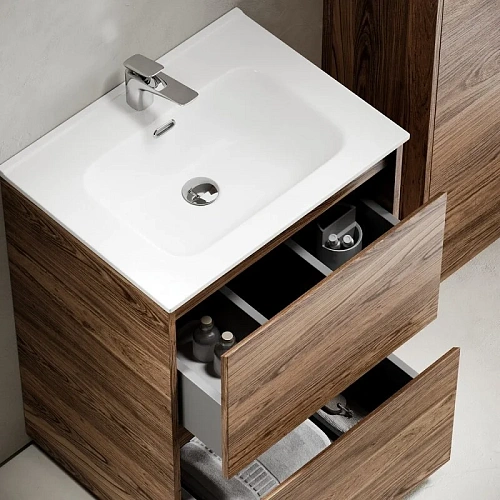 Тумба под раковину Sancos Libra Floor LB60FECH напольная, 590х450х840 дуб чарльстон Тумба под раковину Sancos Libra Floor LB60FECH напольная, 590х450х840 дуб чарльстон