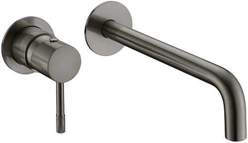 Смеситель для раковины Boheme Uno 465-GM Gunmetal Смеситель для раковины Boheme Uno 465-GM Gunmetal