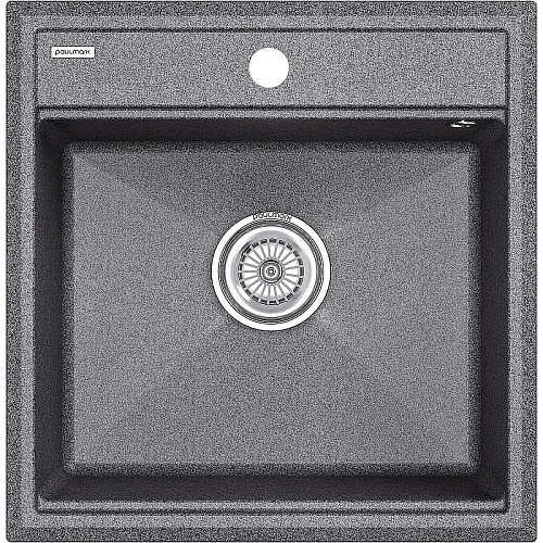 Кухонная мойка Paulmark STEPIA 50 PM115051-DG, графит, 500х510 Кухонная мойка Paulmark STEPIA 50 PM115051-DG, графит, 500х510