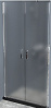 Картинка анонса товара «душевая дверь belbagno uno uno-b-2-110-p-cr 110х185 см, профиль хром/стекло рифленое»