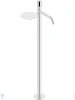 Смеситель для раковины Boheme Stick 120-WCR напольный WHITE DIAMOND CHROME