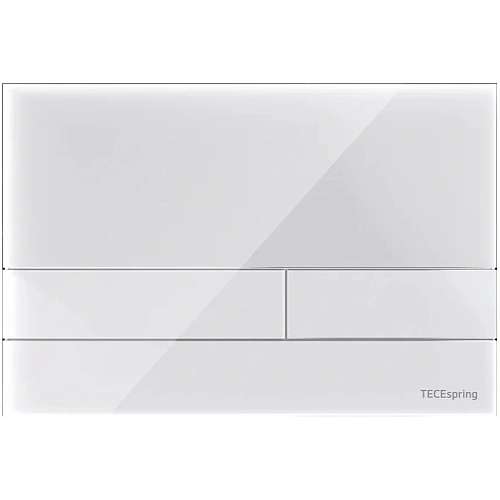 Клавиша смыва TECE TECEspring square S240850, акрил, белая Клавиша смыва TECE TECEspring square S240850, акрил, белая