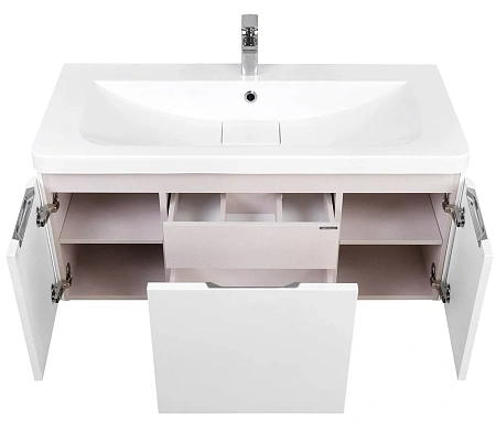 Тумба под раковину Aquaton Шерилл 105 белый 1A206301SH010 Тумба под раковину Aquaton Шерилл 105 белый 1A206301SH010