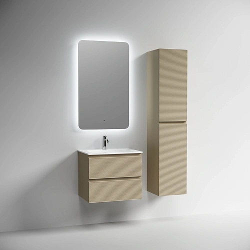 Тумба под раковину SANCOS Folk FL60CP 590х445х500 капучино, подвесная Тумба под раковину SANCOS Folk FL60CP 590х445х500 капучино, подвесная