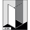 Картинка анонса товара «душевая перегородка kermi walk-in filia fi tpf/g (1200 mm) fi tpf/g 12020 vpk»